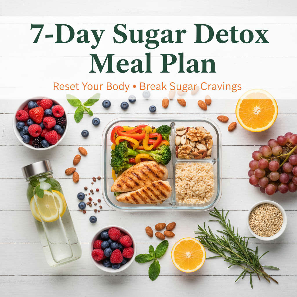 7-Day Sugar Detox Meal Plan Product Cover