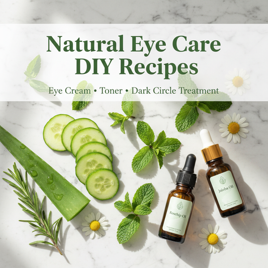 Natural Eye Care DIY Recipes Product Cover