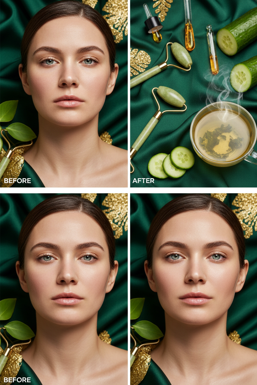 Natural Remedies for Dark Circles & Neck Wrinkles Guide